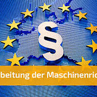 Hezinger Abkantpresse mit CE-Kennzeichnung – konform zur Maschinenrichtlinie 2006/42/EG für sichere Blechbearbeitung.