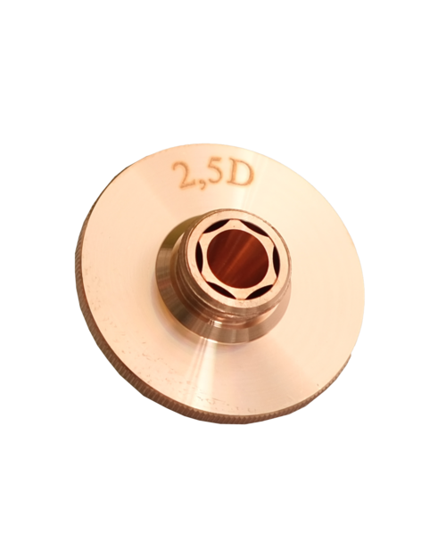 Laser Doppeldüse 2,5 mm DE HP1.5
