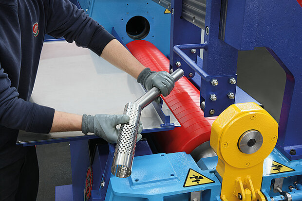 2-Walzen Blechrundbiegemaschine mit Optionen