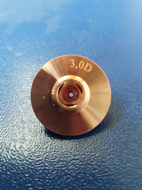 Laser Doppeldüse 3,0 mm DE HP1.5