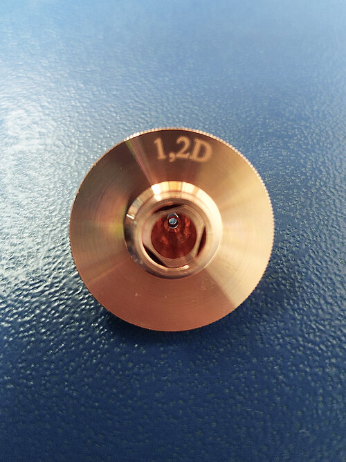 Laser Doppeldüse 1,2 mm DE HP1.5