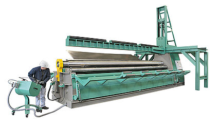 Materialhandling: Zubehör für Rundbiegemaschinen