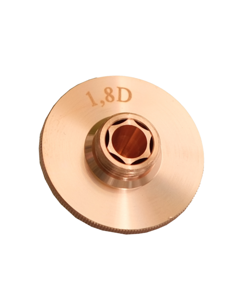 Laser Doppeldüse 1,8 mm DE HP1.5