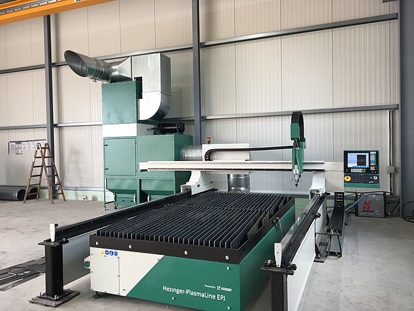 Plasmaschneidanlage Hezinger-PlasmaLine EPJ 1500x3000