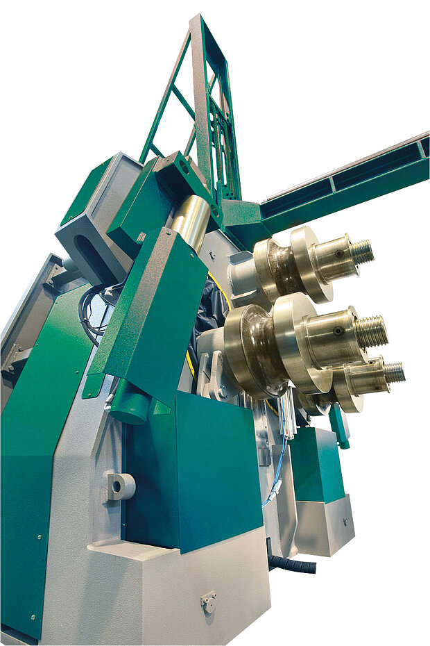 Robustes Maschinenkonzept mit einfachem Materialhandling