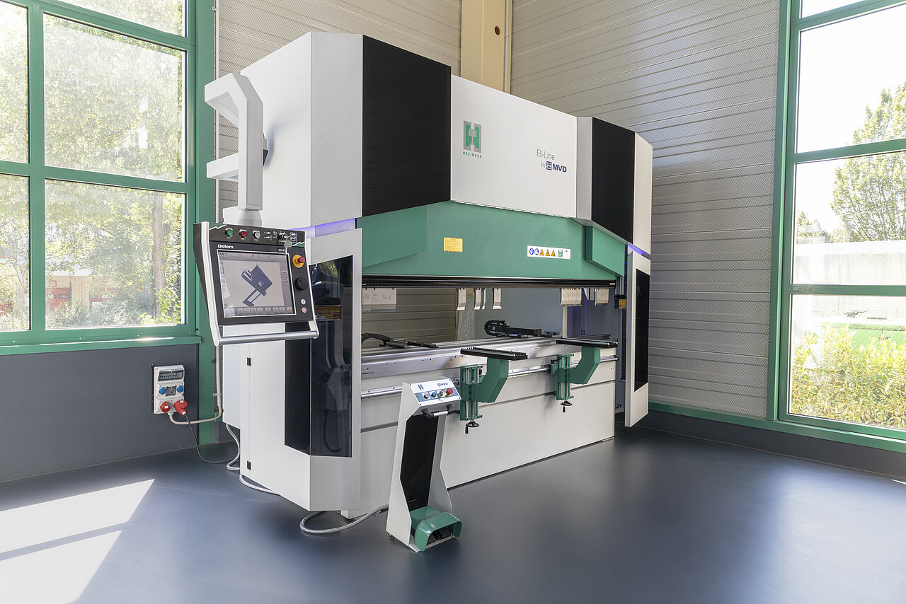 Beschreibung der hydraulischen Gesenkbiegepresse B-Line