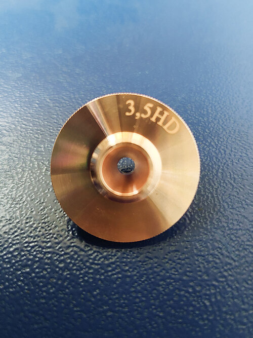 Laser Düse 3,5 mm DE HP1.5" aussen konisch