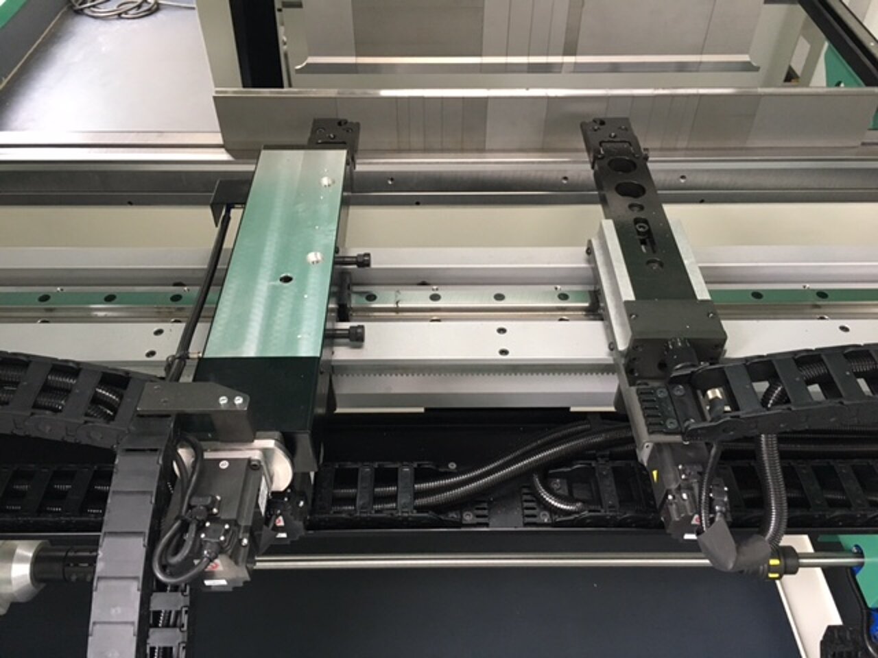 Hinteranschlag der hydraulischen CNC-Kantpresse A-Line