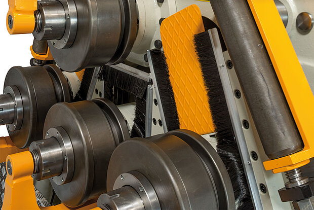 Walzenkonzept hydraulischer 4-Walzen Profilbieger