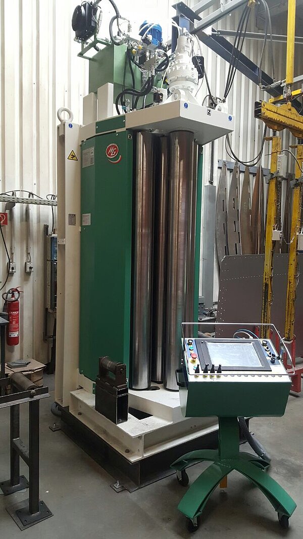 vertikale Rundwalze Hezinger-BendingLine MG4R2010