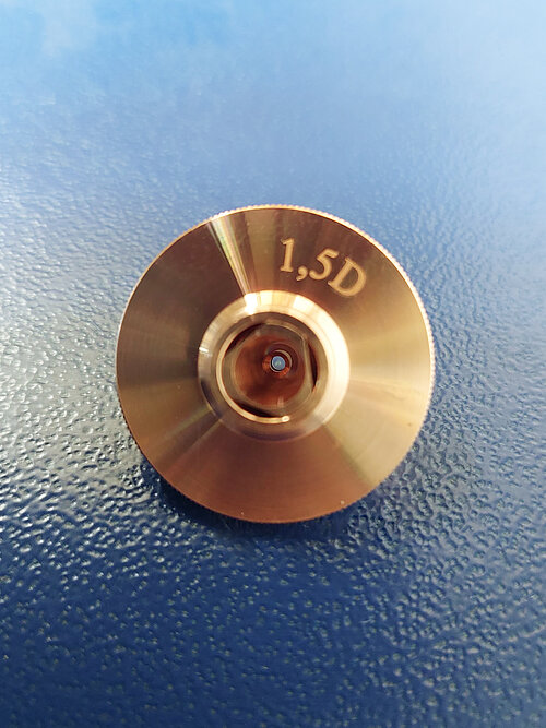 Laser Doppeldüse 1,5 mm DE HP1.5