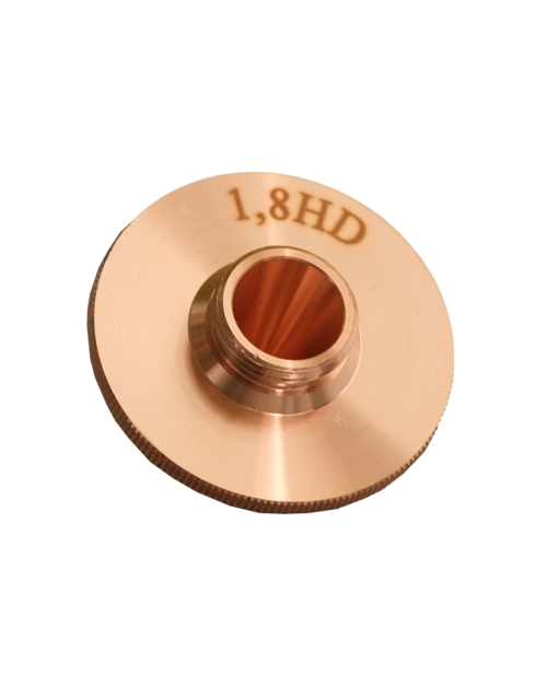 Laser Düse 1,8 mm DE HP1.5" aussen konisch