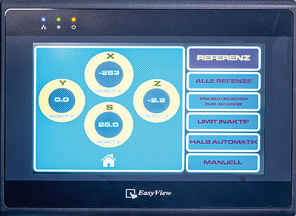 Rundwalze Steuerung EasyView