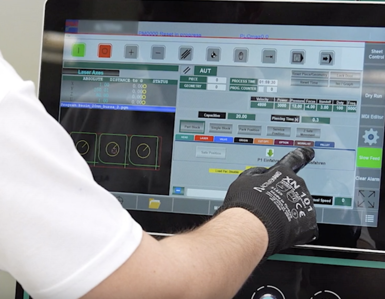 CNC-Steuerung Mini-Blechlaser