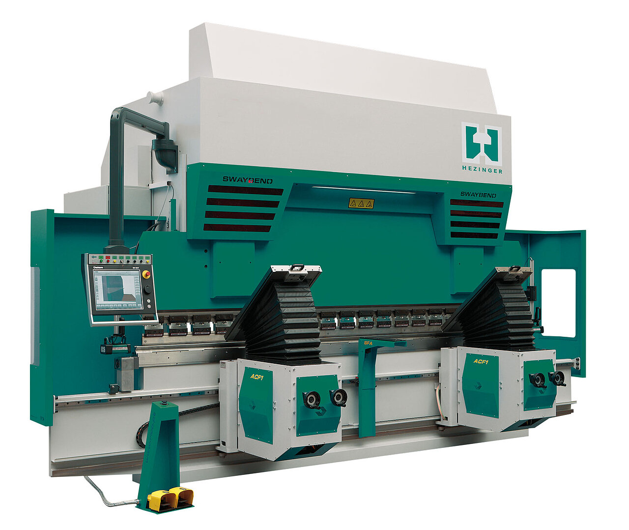 Beschreibung der hydraulischen CNC-Abkantmaschine PRCN aus der industrie-Baureihe