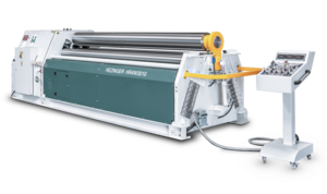 Rundwalze mit 4 Rollen und Konischbiegen