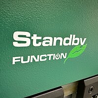 Energieeinsparung durch Abschaltautomatik an Hezinger-Maschinen