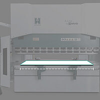 Abkantlänge bei Abkantpressen und Schwenkbiegemaschinen