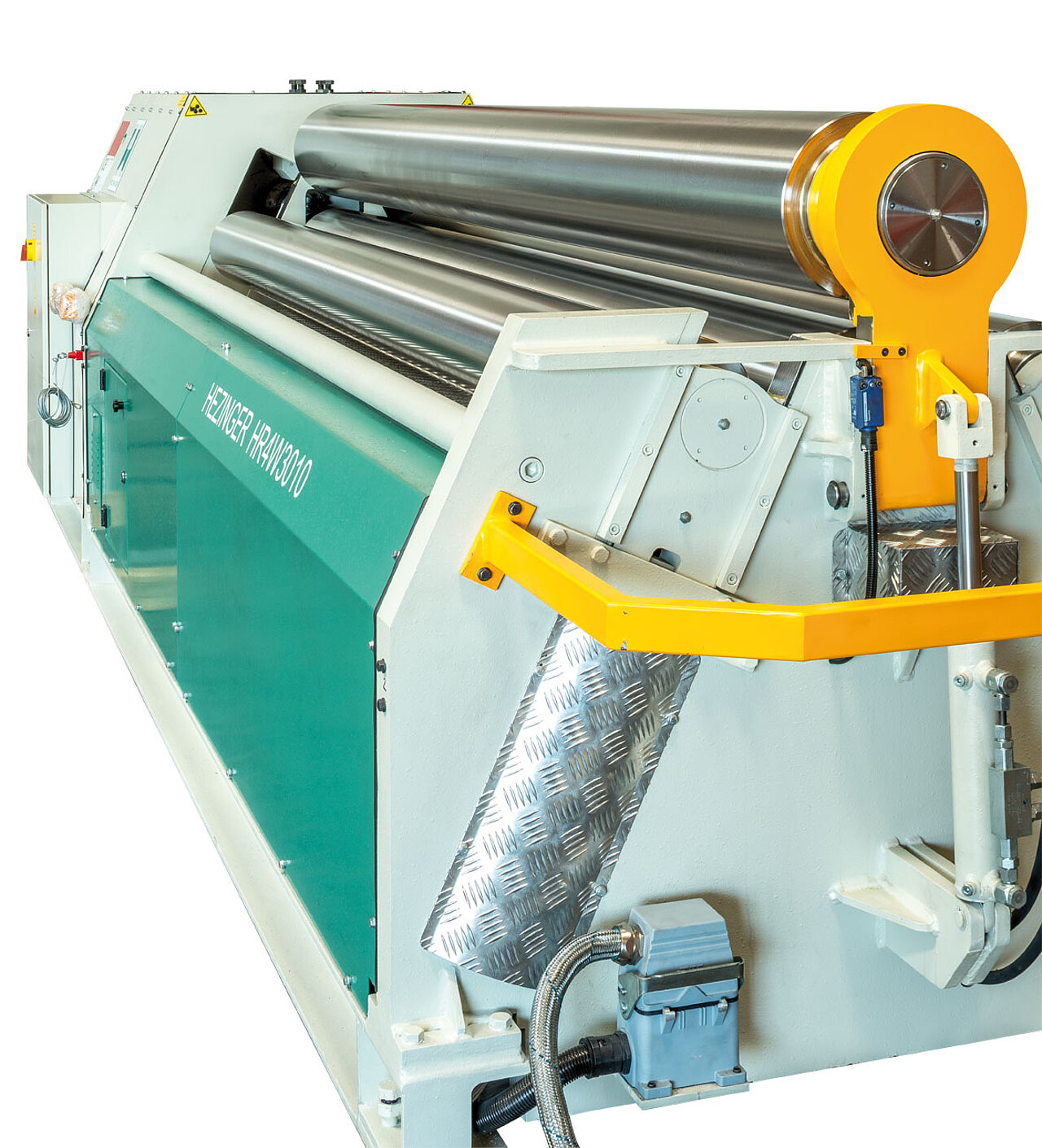 Beschreibung der 4-Rollen Rundwalze HR4W