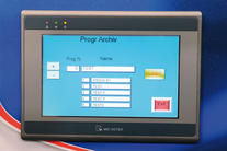 EasyCommand-Steuerung für die hydraulische 4-Walzen Rundbiegemaschine