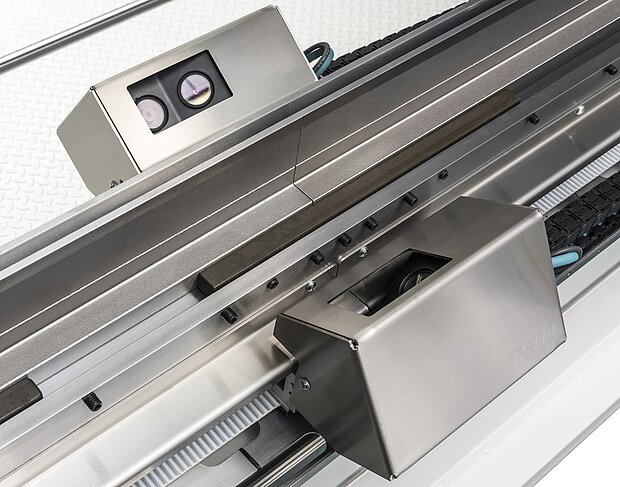 Winkelmessgerät für Abkantpresse mit Lasermessung