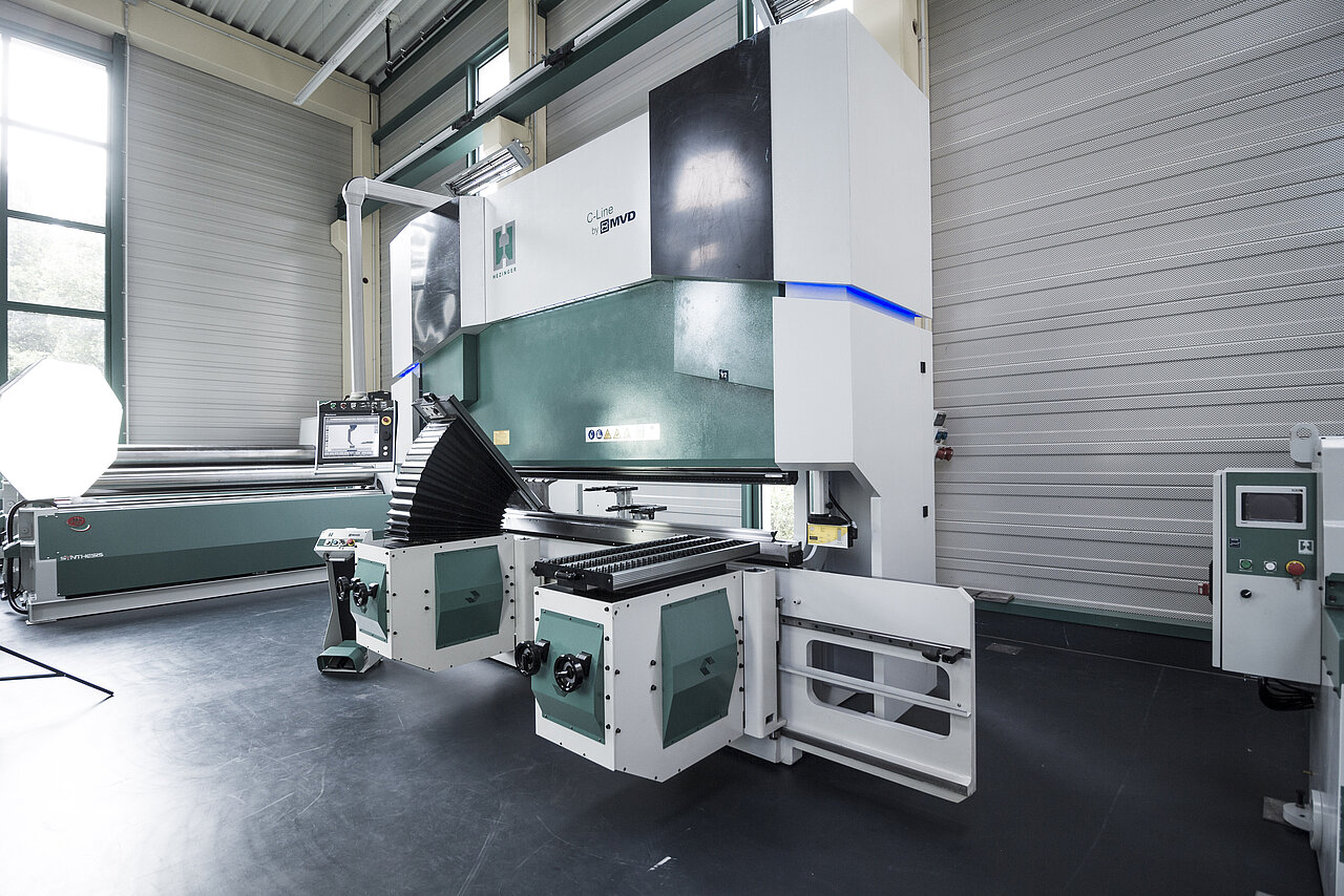 Beschreibung der hydraulischen CNC-Presse