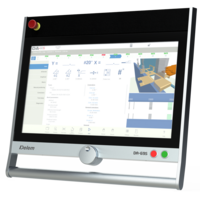 Abkantpresse bei DELEM DA69S Steuerung beim Referenzfahren – Achsen fahren in Ausgangspositionen