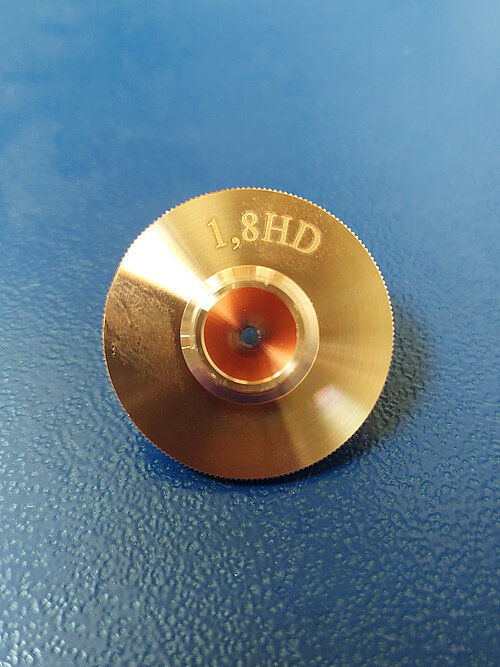 Laser Düse 1,8 mm DE HP1.5" aussen konisch