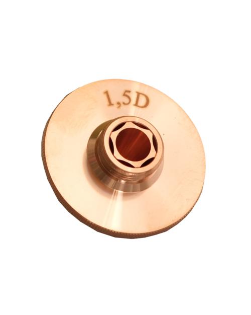 Laser Doppeldüse 1,5 mm DE HP1.5