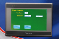 EasyCommand für die hydraulische 4-Walzen Rundbiegemaschine