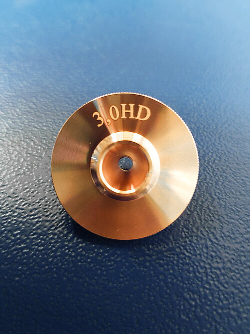 Laser Düse 3,0 mm DE HP1.5" aussen konisch