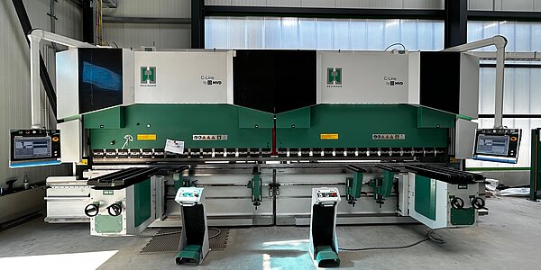 Tandem-Abkantpresse Hezinger-PressLine 2xC270-3100