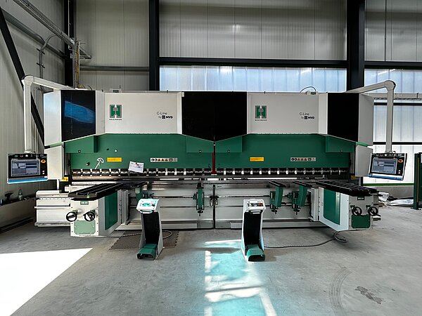 Tandem-Abkantpresse Hezinger-PressLine 2xC270-3100