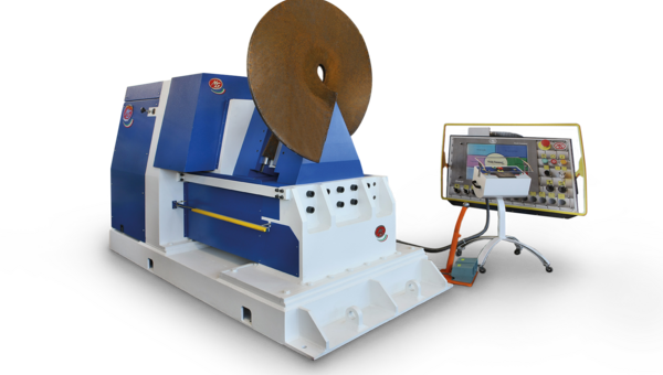 Hydraulische Schneckenflügel-Biegemaschine