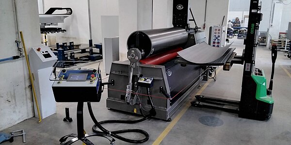 2-Walzen Rundbiegemaschine Hezinger-BendLine MG2R20