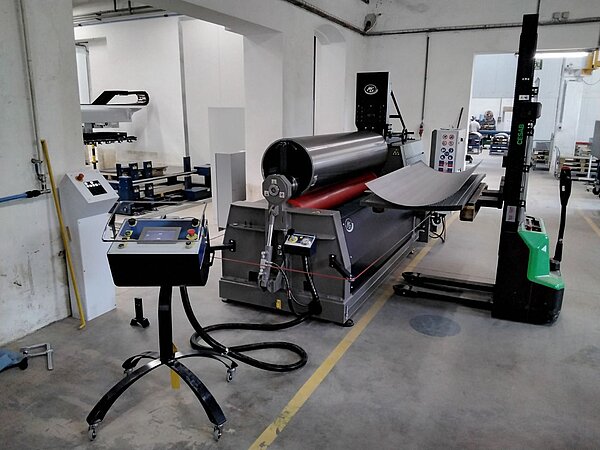 2-Walzen Rundbiegemaschine Hezinger-BendLine MG2R20