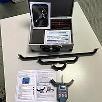 Radiusmessinstrument für Rundbiegemaschinen – präzise Kontrolle gebogener Radien in der Blechbearbeitung