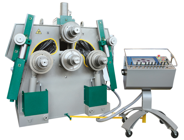 Rundwalze für Profile