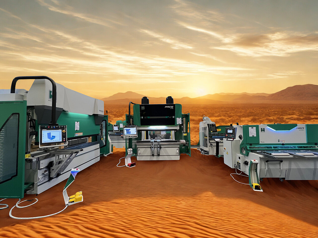 Maschinenauswahl für die Blechbearbeitung