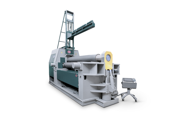 3-Walzen Blechrundbiegemaschine mit Optionen