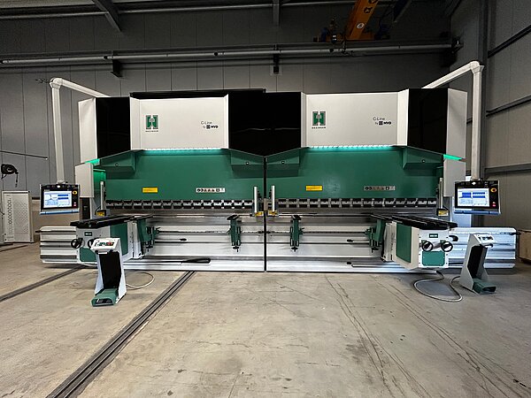 Tandem-Abkantpresse Hezinger-PressLine C320-3100x2