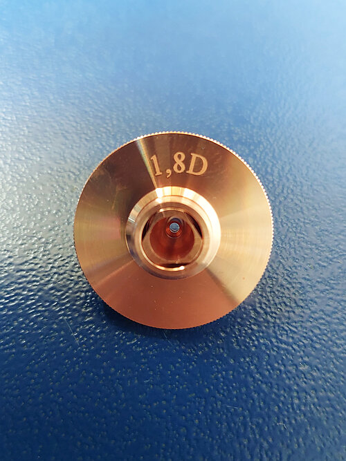 Laser Doppeldüse 1,8 mm DE HP1.5