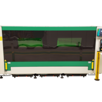 Hezinger kompakter Flachbettlaser schneidet präzise Blechplatten – CNC-gesteuerte Laserschneidmaschine für Metallbearbeitung.